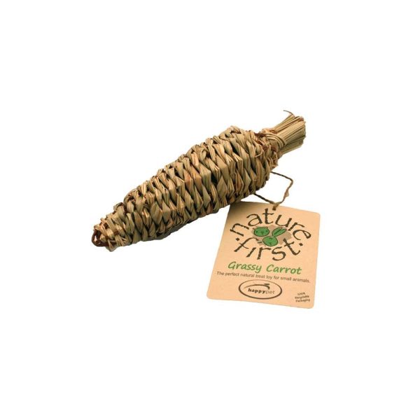 Happy Pet Nature First Grassy Carrot Small Animal Toy Discount