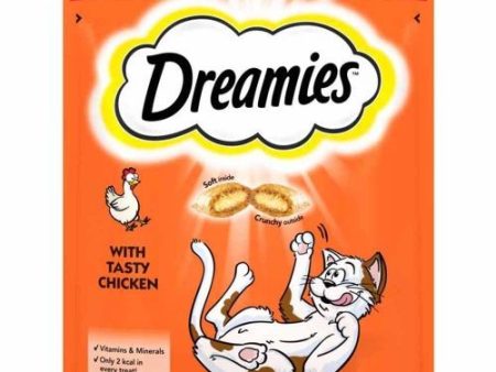 Dreamies Cat Treats Mega Pack with Chicken 200g Sale