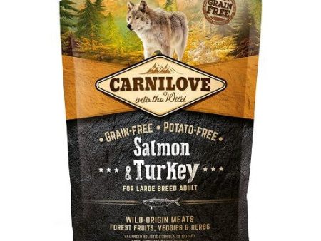 Carnilove Salmon & Turkey Large Breed Adult Dry Dog Food 1.5kg Online now