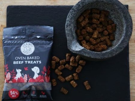 Leo & Wolf 93% Beef Oven Baked Dog Treats 100g Discount