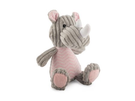 Ancol Comfort Knitted Rhino Dog Toy Fashion