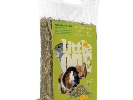 Little One Mountain Hay with Dandelion (Not Pressed) - 400g Hot on Sale