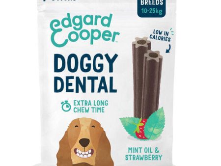 Edgard & Cooper Dog Dental Stick Strawberry & Mint Medium 7 Pack Hot on Sale