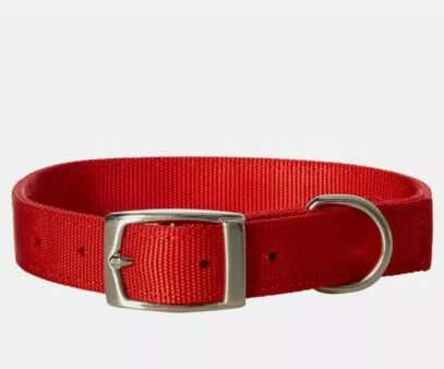 Delicate Dog Collar with Metal Buckle for Medium & Large Breeds For Sale