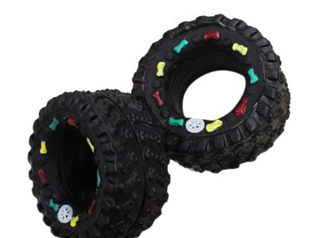 Squeaky Tyre Toy Online now