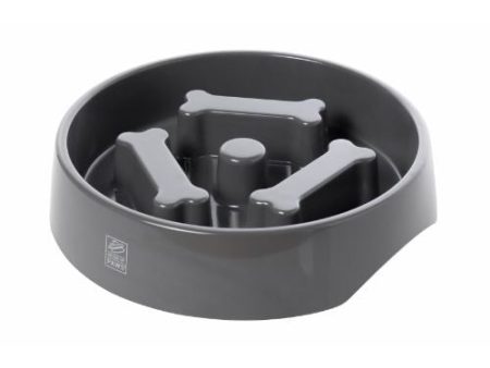 House of Paws Go Slow Bone Bowl Feeder - 1300ml Online Sale