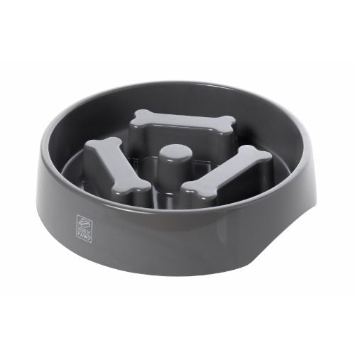 House of Paws Go Slow Bone Bowl Feeder - 1300ml Online Sale