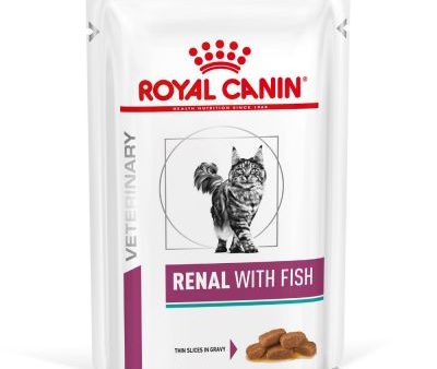 Royal Canin Renal with Fish Pouch 85g Sale