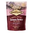 Carnilove Salmon & Turkey Dry Kitten Food - 400g For Sale