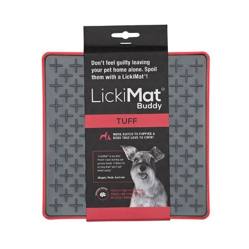 LickiMat Buddy Tuff Red Dog Treat Mat - 20cm Online Sale