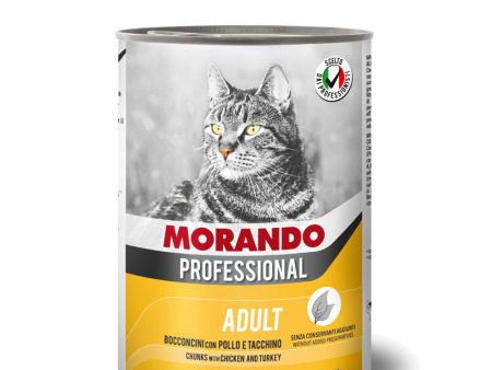 Migliorgatto Cat Professional Small Chunks With Chicken & Turkey 405g Online now