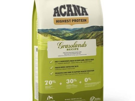 Acana Regionals Grain Free Grasslands Dry Dog Food for All Breeds & Life Stages 11.4kg Fashion