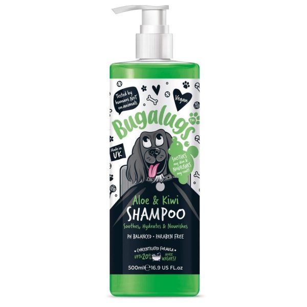 Bugalugs Aloe & Kiwi Dog Shampoo 500ml Fashion