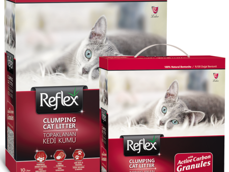 Reflex Clumping Cat Litter with Active Carbon Granules Sale