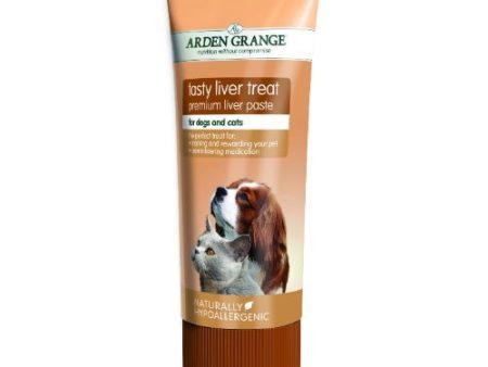 Arden Grange Tasty Liver Treat Paste for Dogs and Cats 75g Supply