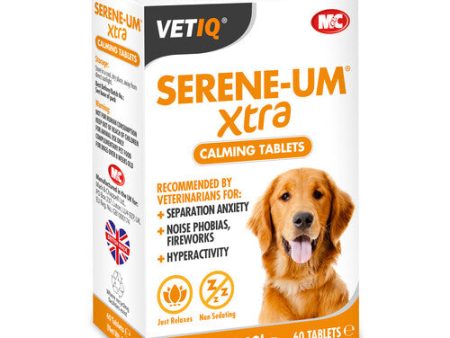 VetIQ Serene-Um Calming Extra Tablets for Large Breed Dogs 60 tabs Cheap