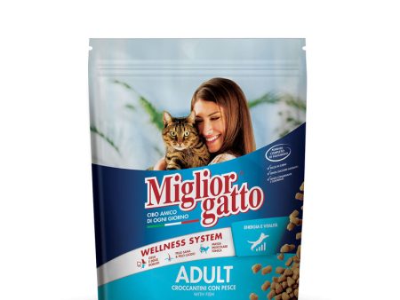 Migliorgatto Adult Cat Kibble With Fish 400g Sale