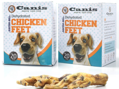 Canis Dehydrated Chicken Feet (20 pieces) Cheap