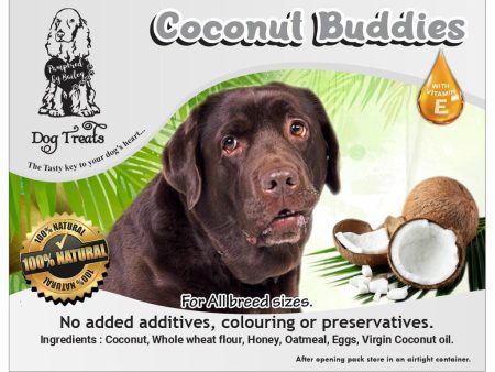 Coconut Buddies Dog Treats with Vitamin-E 150g Online