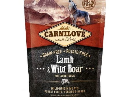 Carnilove Lamb & Wild Boar Dry Dog Food 1.5kg Online