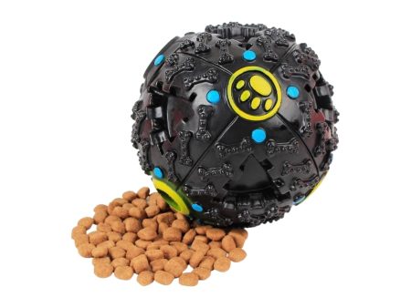 Food Dispensing Squeaky Treat Ball on Sale