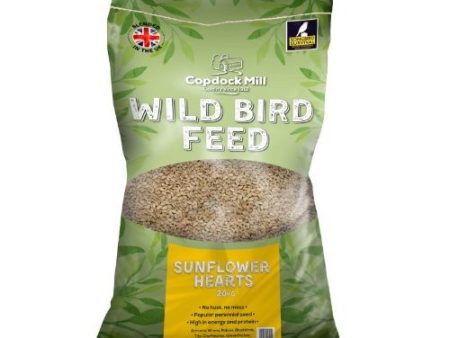 Copdock Mill Wild Bird Sunflower Hearts 20kg Discount