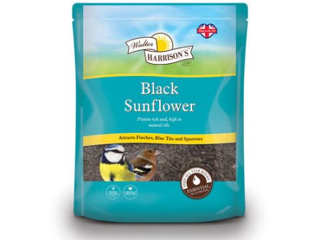 Walter Harrisons Wild Bird Black Sunflower Seeds 1.6kg Cheap