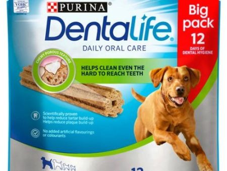 Dentalife Large Dog Dental Chew 12 stick 426g on Sale