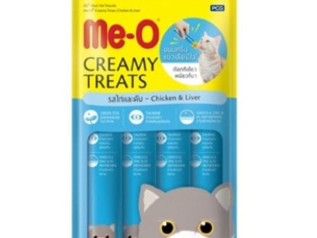 Me-O Creamy Treats Chicken & Liver 60g For Sale