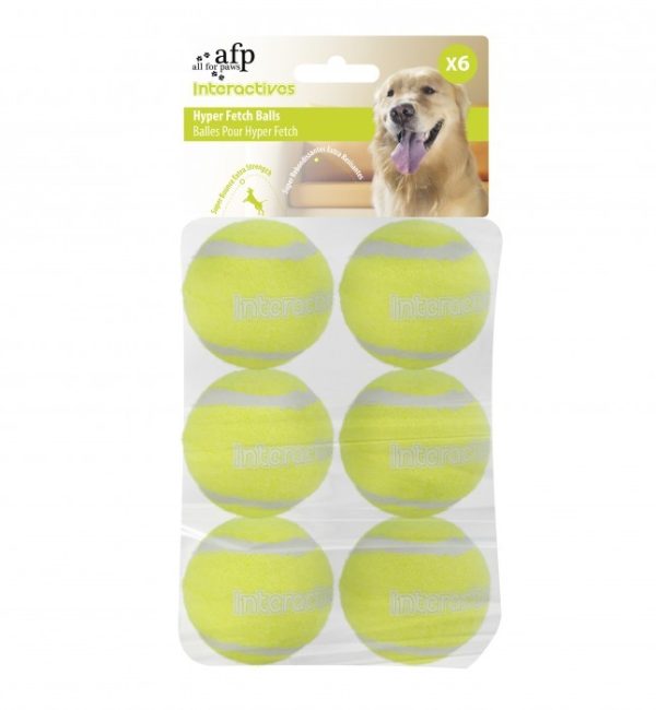 All For Paws Interactives Hyper Fetch Super Bounce Tennis Ball Online Sale