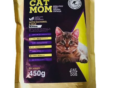 Cat Mom Kitten with Mackerel & Milk 450g Supply