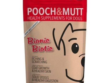 Pooch and Mutt Bionic Biotic Dog Supplement 200g on Sale