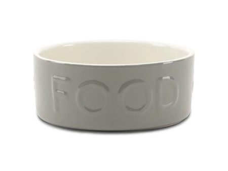 Scruffs Classic Dog Food Bowl - 19cm Grey Discount