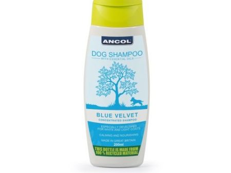 Ancol Blue Velvet Dog Shampoo 200ml Discount