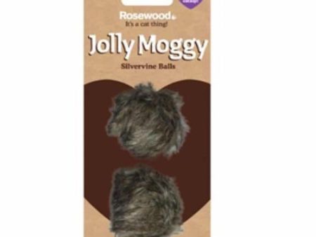 Jolly Moggy Silverline Balls 2 Pack Fashion