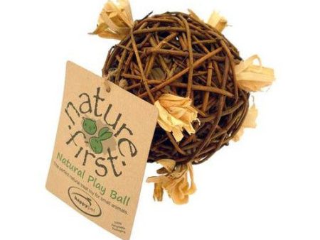 Happy Pet Nature First Willow Play Ball Small Discount