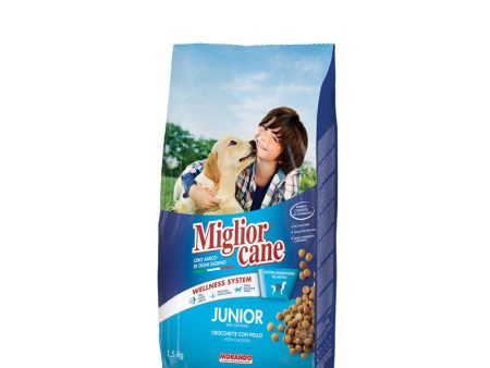 Migliorcane Junior Dog Croquettes With Chicken 1.5kg Sale