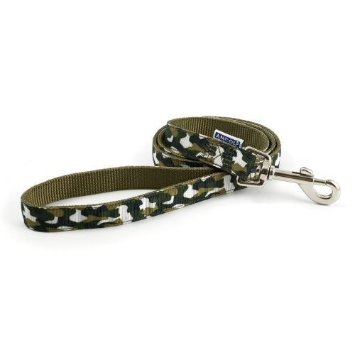 Ancol Green Combat Lead 1mx19mm Discount