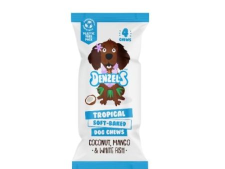 Denzel s Tropical Dog Chews 4 Pack Hot on Sale