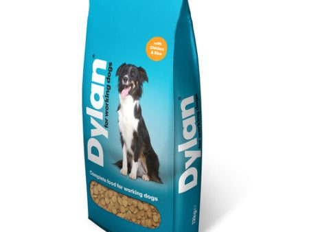 Dylan Complete Dry Dog Food for Working Dogs with Chicken and Rice 12kg Online Sale