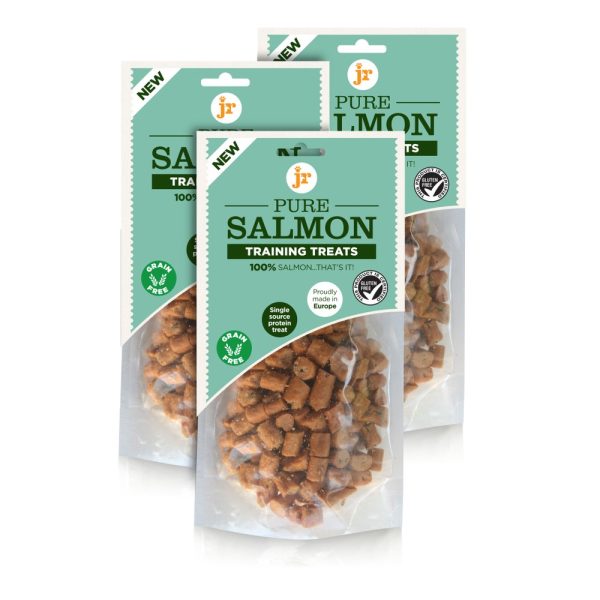 JR Pure Salmon Training Treats 85g For Sale