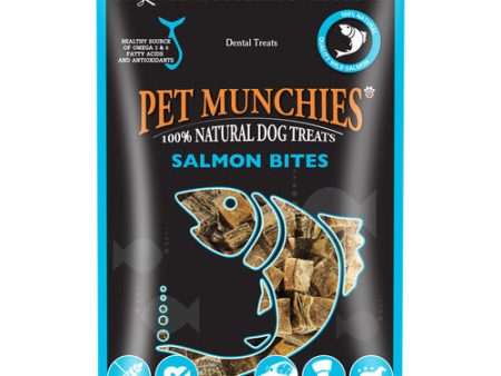 Pet Munchies Wild Salmon Bites Dog Treats 90g Online Sale