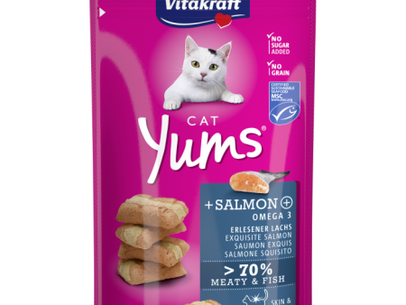 Cat Yums + Salmon & Omega-3 40g Online