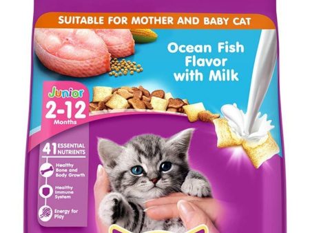 Whiskas Kitten Ocean Fish with Milk 450g on Sale