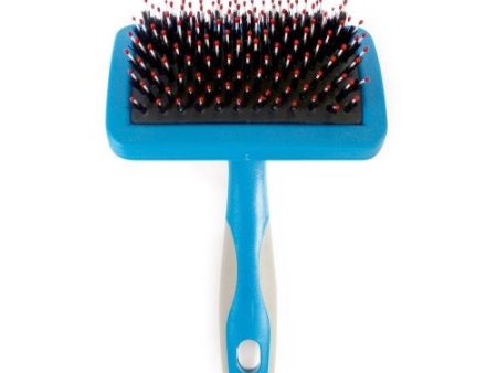 Ancol Ergo Hedgehog Soft Slicker Dog Brush Medium Supply