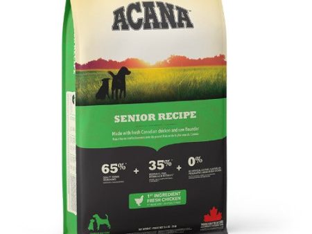 Acana Heritage Grain Free Senior Dry Dog Food for All Breeds 11.4kg Discount