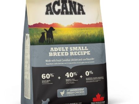 Acana Heritage Grain Free Adult Dry Dog Food for Small Breeds 2kg Supply