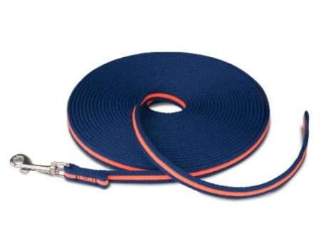 Coachi Navy & Coral Dog Training Lead - 10m Discount