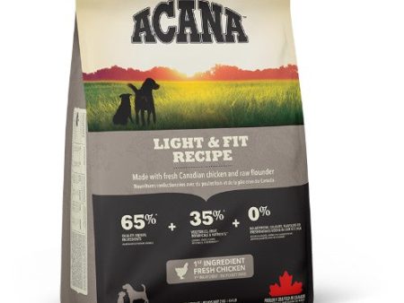 Acana Heritage Grain Free Adult Dry Dog Food Light and Fit with Chicken 2kg on Sale