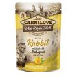 Carnilove Rabbit with Marigold Wet Kitten Food Pouch - 24 x 85g Online now